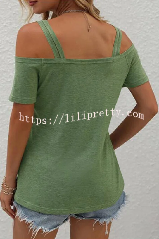 solid-color-cold-shoulder-casual-t-shirt