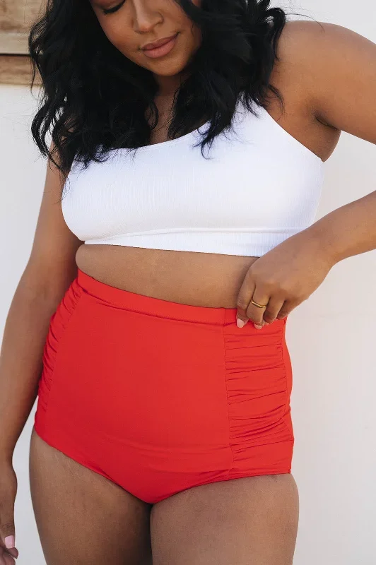 Sun Baked Bottom | Poppy Red