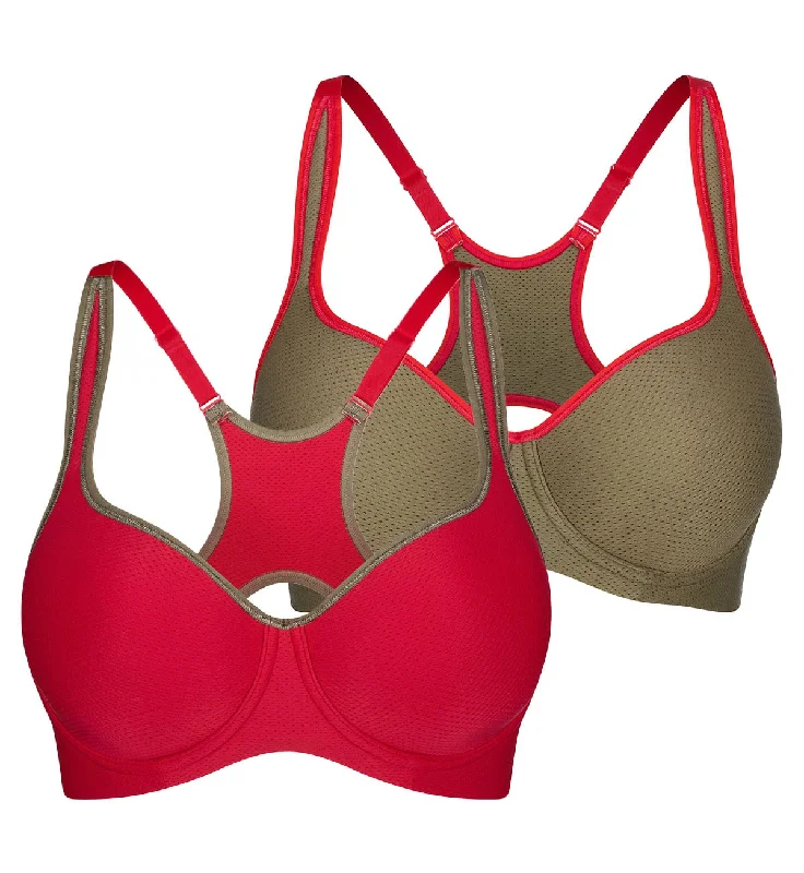 TRIACTION RACERBACK 2 PACK SPORTS BRA