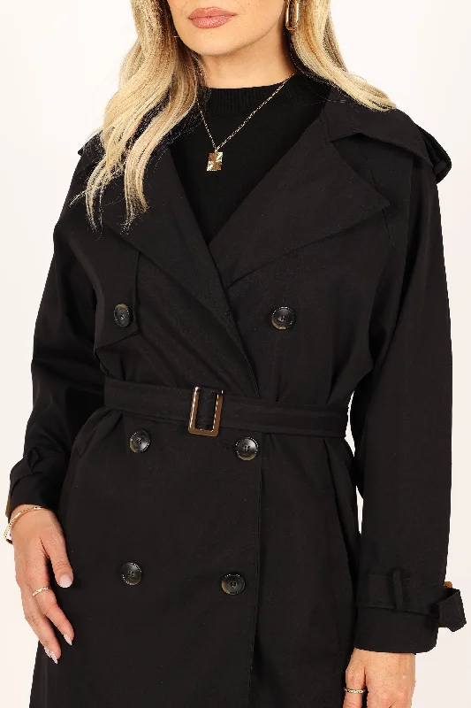 trina-button-front-trench-coat-black