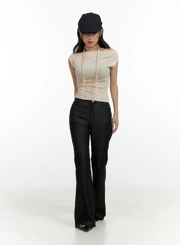 unbalanced-off-shoulder-top-with-scarf-set-cl410