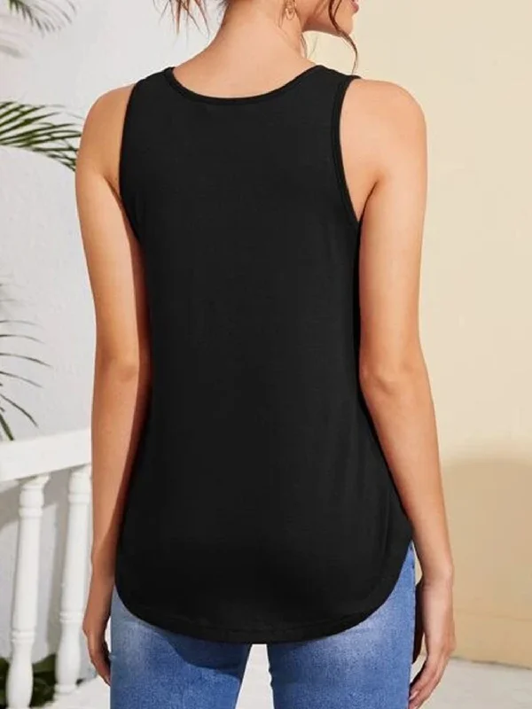 v-neck-curved-hem-tank