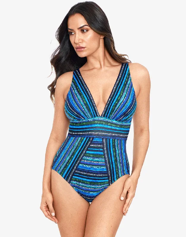 Veranda Odyssey Swimsuit - Blue