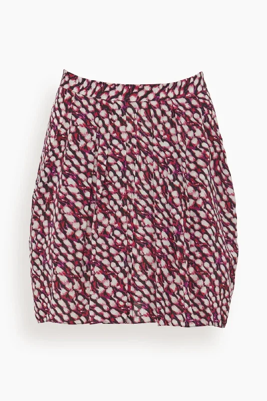 Violaine Skirt in Raspberry