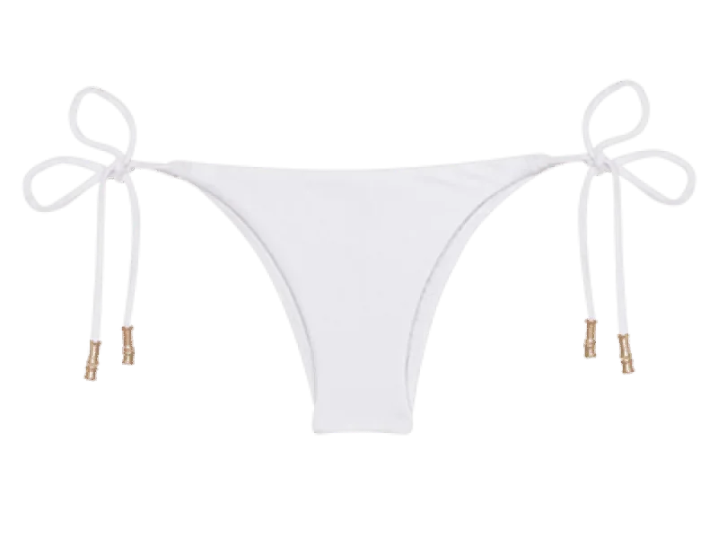 Lucy Tie Side Bottom - White