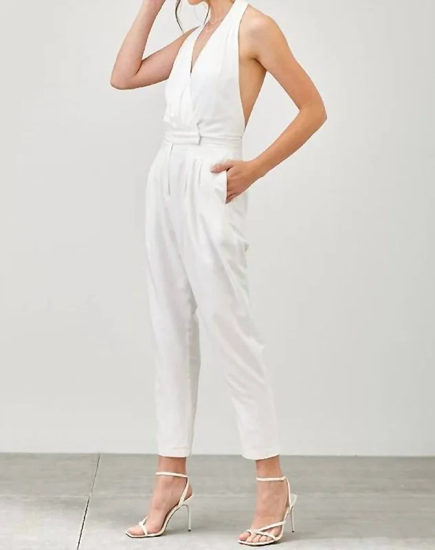 White Party Jumpsuit