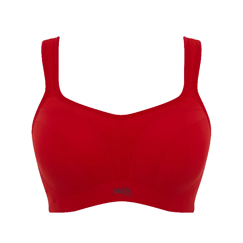 Panache Underwire Sports Bra In Fiery Red