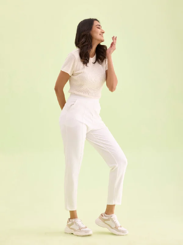 women-solid-white-stretch-ponte-pants