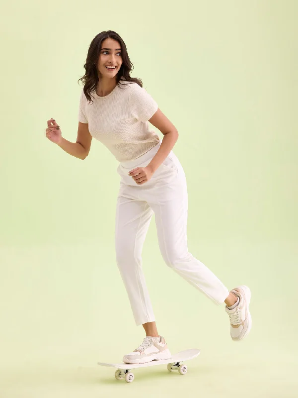 women-solid-white-stretch-ponte-pants