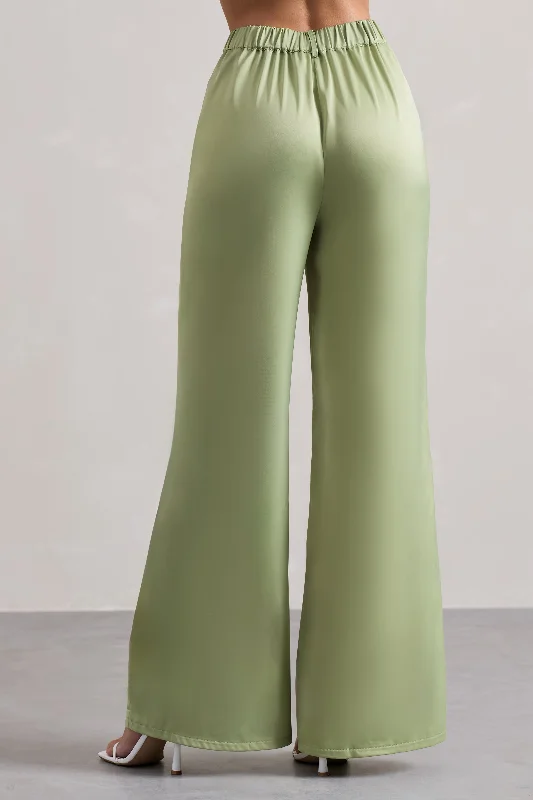 your-way-pale-green-satin-wide-leg-trousers-cl132286250